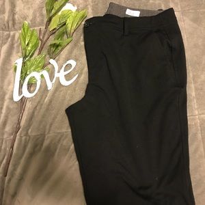 Gap double-knit girlfriend pants